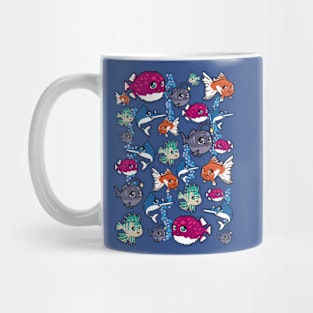 Fish Cute and Exotic Pattern Mug